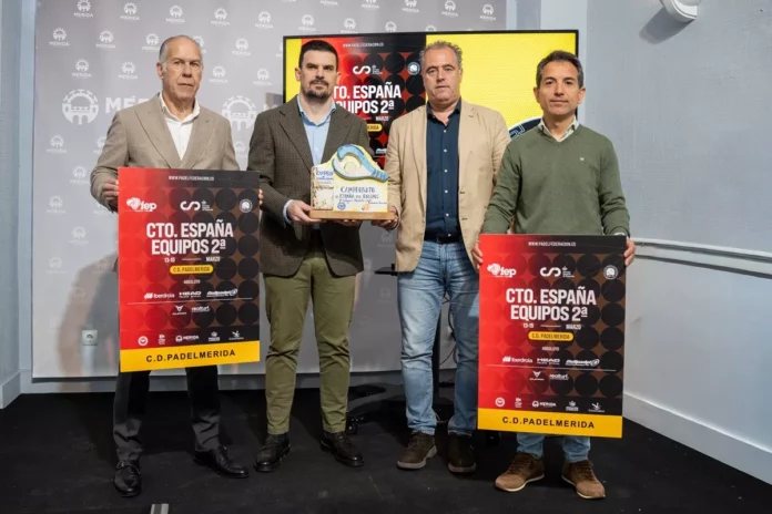 Presentaci on del Campeonato de Pádel de Mérida